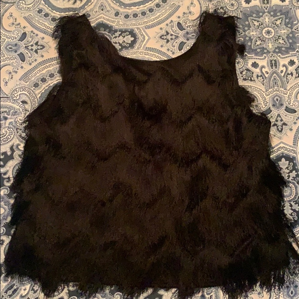 Black Zara top